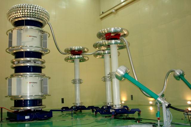 瑞士哈弗莱公司700kV局放耐压试验系统